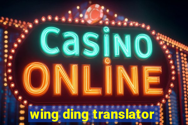 wing ding translator